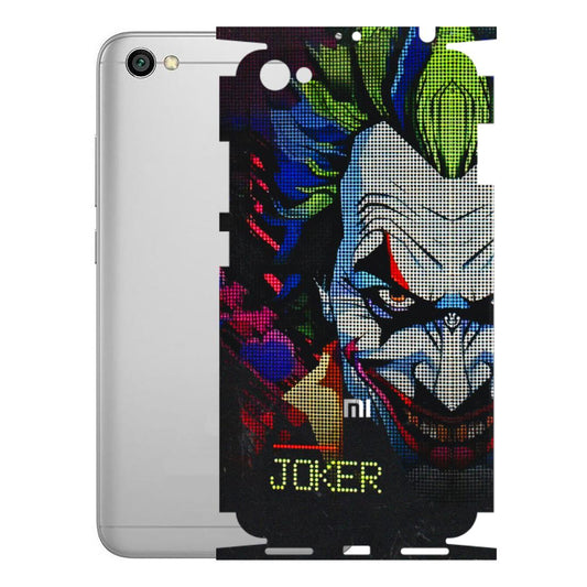 Xiaomi Redmi Phone Skins (All Models) - Joker Dot Matrix - 3D Embossed Finish (L-08) Redmi Y1 Lite