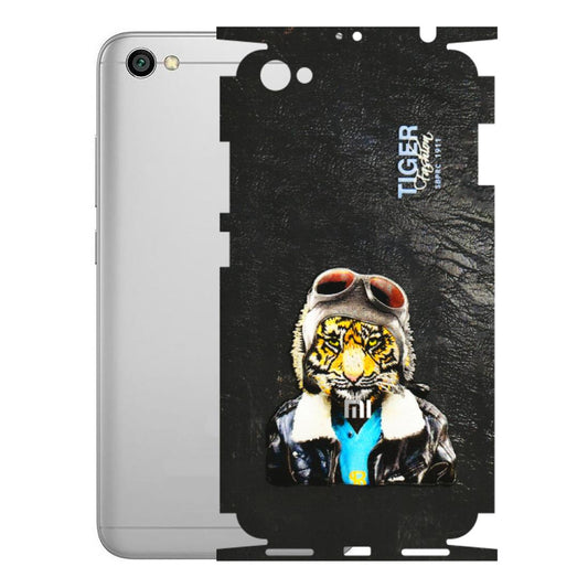 Xiaomi Redmi Phone Skins (All Models) - Rider Tiger - 3D Embossed Finish (L-113) Redmi Y1 Lite