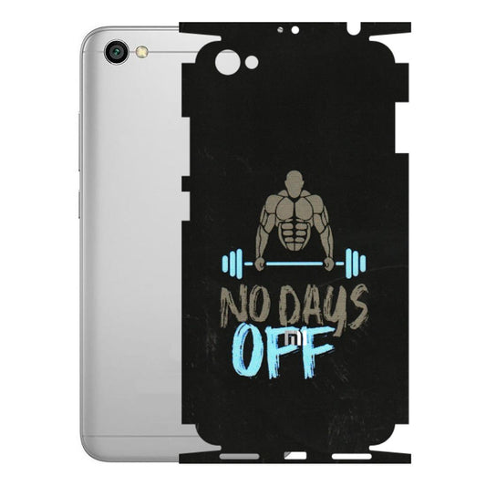 Xiaomi Redmi Phone Skins (All Models) - Gym Lover - 3D Embossed Finish (L-127) Redmi Y1 Lite