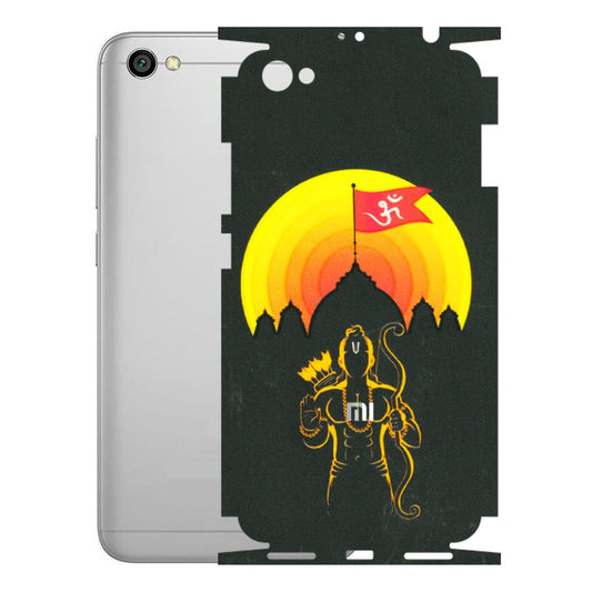 Xiaomi Redmi Phone Skins (All Models) - Lord Ram - 3D Embossed Finish (L-132) Redmi Y1 Lite