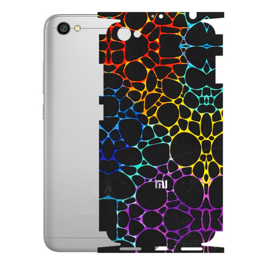 Xiaomi Redmi Phone Skins (All Models) - Abstract Art MultiColour - 3D Embossed Finish (L-133) Redmi Y1 Lite