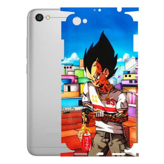 Xiaomi Redmi Phone Skins (All Models) - Vegeta - 3D Embossed Finish (L-136) Redmi Y1 Lite