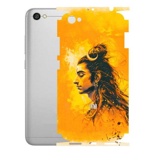Xiaomi Redmi Phone Skins (All Models) - Shiv Shakti - 3D Embossed Finish (L-14) Redmi Y1 Lite