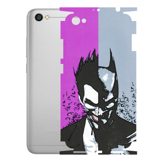 Xiaomi Redmi Phone Skins (All Models) - Batman & Joker - 3D Embossed Finish (L-143) Redmi Y1 Lite
