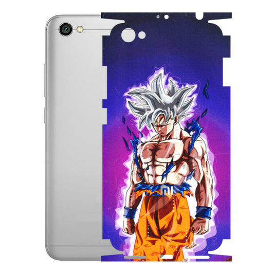 Xiaomi Redmi Phone Skins (All Models) - Goku Purple Anime - 3D Embossed Finish (L-147) Redmi Y1 Lite