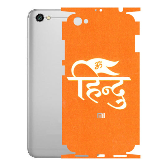 Xiaomi Redmi Phone Skins (All Models) - Hindu Kesari - 3D Embossed Finish (L-154) Redmi Y1 Lite