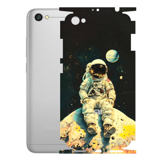 Xiaomi Redmi Phone Skins (All Models) - Astronaut in Space - 3D Embossed Finish (L-16) Redmi Y1 Lite