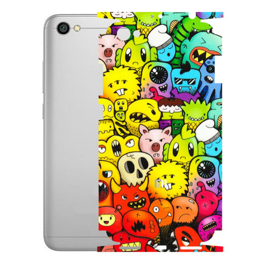 Xiaomi Redmi Phone Skins (All Models) - Angry Funkies - 3D Embossed Finish (L-169) Redmi Y1 Lite