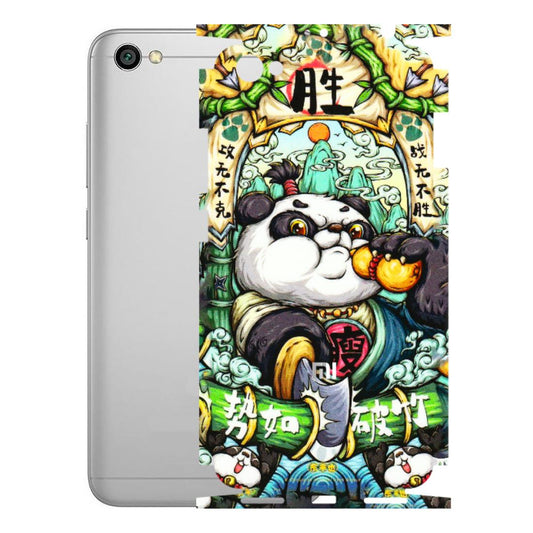 Xiaomi Redmi Phone Skins (All Models) - Royal Rich Panda - 3D Embossed Finish (L-170) Redmi Y1 Lite