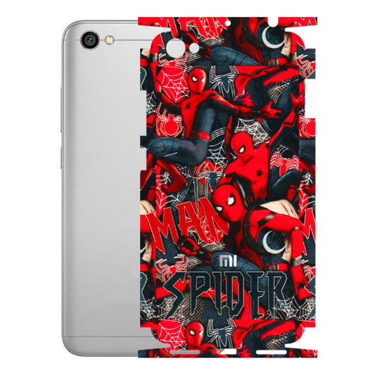 Xiaomi Redmi Phone Skins (All Models) - SpiderMan Cool - 3D Embossed Finish (L-188) Redmi Y1 Lite