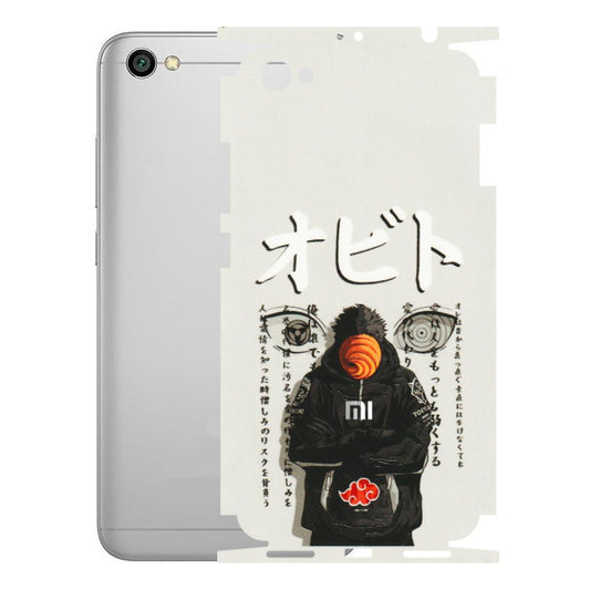 Xiaomi Redmi Phone Skins (All Models) - Obito Anime Eye - 3D Embossed Finish (L-19) Redmi Y1 Lite