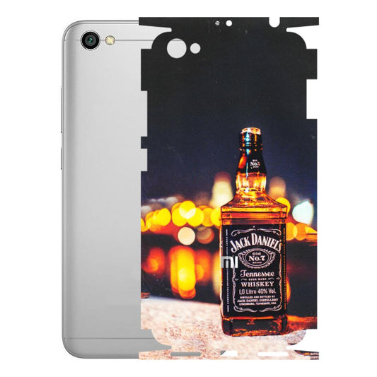 Xiaomi Redmi Phone Skins (All Models) - JD Whiskey Bottle - 3D Embossed Finish (L-20) Redmi Y1 Lite