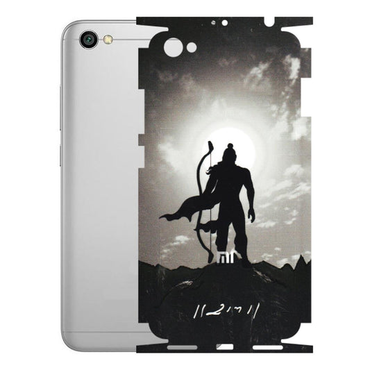 Xiaomi Redmi Phone Skins (All Models) - Jai Siya Ram - 3D Embossed Finish (L-200) Redmi Y1 Lite