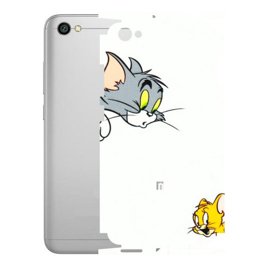 Xiaomi Redmi Phone Skins (All Models) - Cute Tom And Jerry - 3D Embossed Finish (L-220) Redmi Y1 Lite