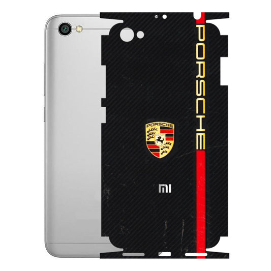 Xiaomi Redmi Phone Skins (All Models) - Premium Porsche - 3D Embossed Finish (L-225) Redmi Y1 Lite