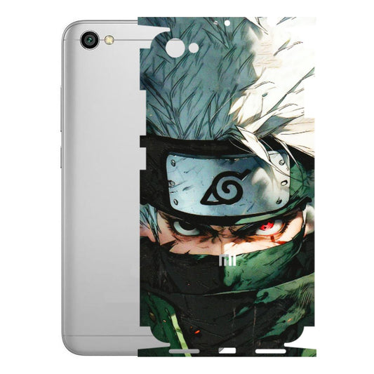 Xiaomi Redmi Phone Skins (All Models) - Kakashi Red Eye Focus - 3D Embossed Finish (L-227) Redmi Y1 Lite