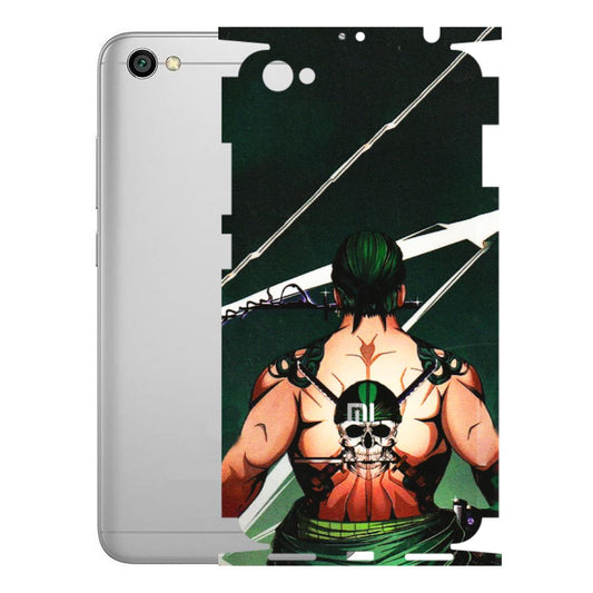 Xiaomi Redmi Phone Skins (All Models) - Zoro Anime - 3D Embossed Finish (L-23) Redmi Y1 Lite