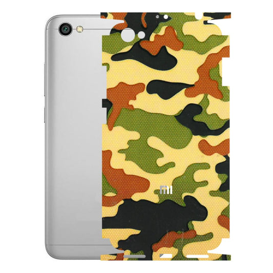 Xiaomi Redmi Phone Skins (All Models) - Indian Military - 3D Embossed Finish (L-234) Redmi Y1 Lite