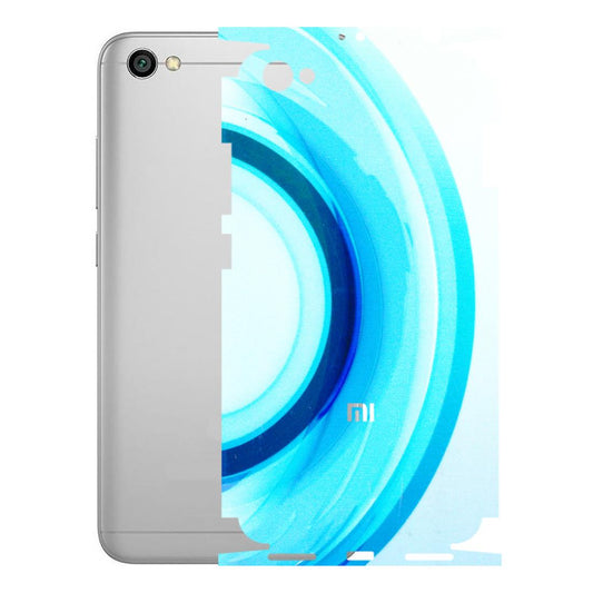 Xiaomi Redmi Phone Skins (All Models) - The Blue Curve - 3D Embossed Finish (L-244) Redmi Y1 Lite