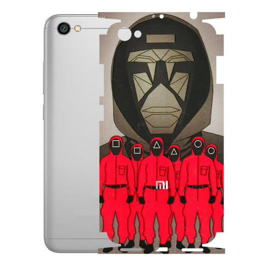 Xiaomi Redmi Phone Skins (All Models) - Squid Game Hero - 3D Embossed Finish (L-245) Redmi Y1 Lite