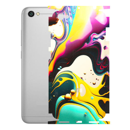 Xiaomi Redmi Phone Skins (All Models) - Multicolor Abstract pattern - 3D Embossed Finish (L-254) Redmi Y1 Lite