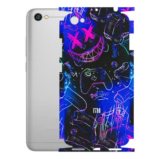 Xiaomi Redmi Phone Skins (All Models) - Gamers Paradise - 3D Embossed Finish (L-258) Redmi Y1 Lite