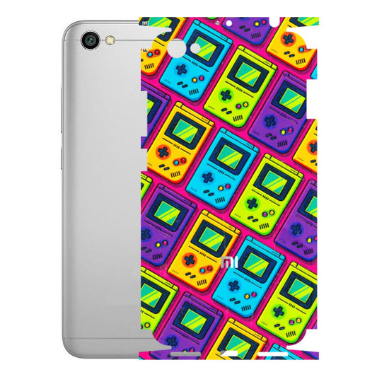 Xiaomi Redmi Phone Skins (All Models) - Gameboy Colourful - 3D Embossed Finish (L-266) Redmi Y1 Lite