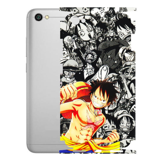 Xiaomi Redmi Phone Skins (All Models) - Anime Comics Games Doodles - 3D Embossed Finish (L-27) Redmi Y1 Lite