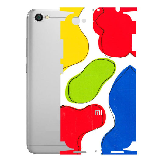 Xiaomi Redmi Phone Skins (All Models) - RGB Colour Paint - 3D Embossed Finish (L-284) Redmi Y1 Lite