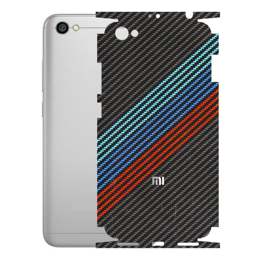 Xiaomi Redmi Phone Skins (All Models) - Carbon BM - 3D Embossed Finish (L-302) Redmi Y1 Lite