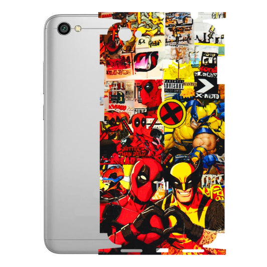 Xiaomi Redmi Phone Skins (All Models) - Spidy Wolverine - 3D Embossed Finish (L-310) Redmi Y1 Lite