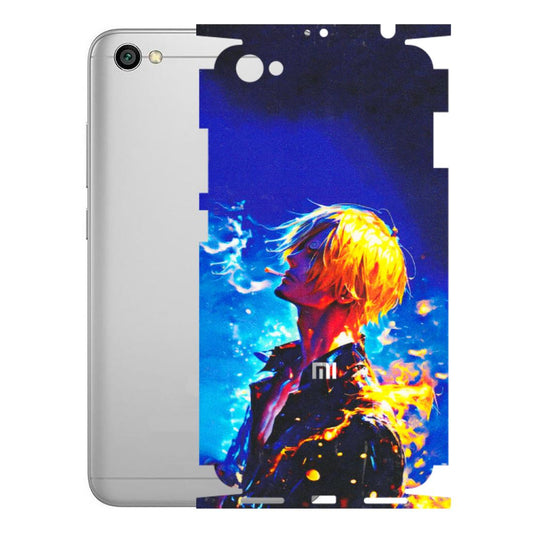 Xiaomi Redmi Phone Skins (All Models) - Sanji Vinsmoke One Piece - 3D Embossed Finish (L-319) Redmi Y1 Lite