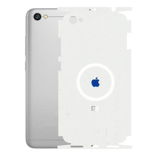 Xiaomi Redmi Phone Skins (All Models) - iPhone Magsafe Logo - 3D Embossed Finish (L-320) Redmi Y1 Lite