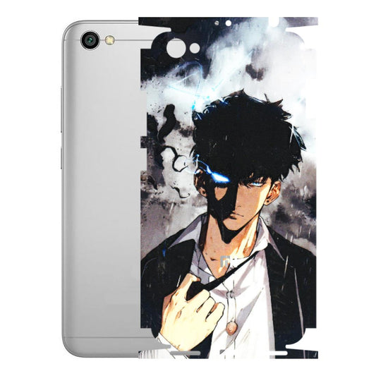 Xiaomi Redmi Phone Skins (All Models) - Sung Jinwoo Manhwa Anime - 3D Embossed Finish (L-328) Redmi Y1 Lite