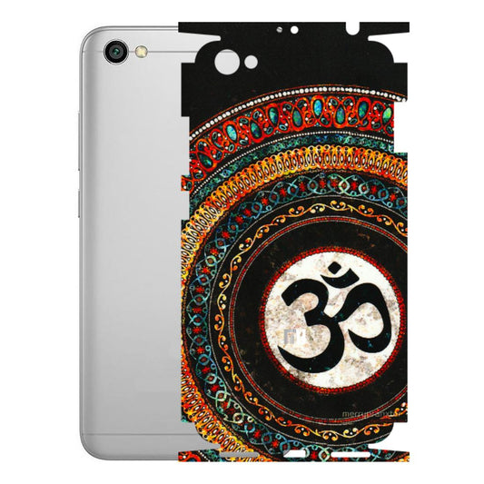 Xiaomi Redmi Phone Skins (All Models) - Aum Chant Abstract - 3D Embossed Finish (L-42) Redmi Y1 Lite