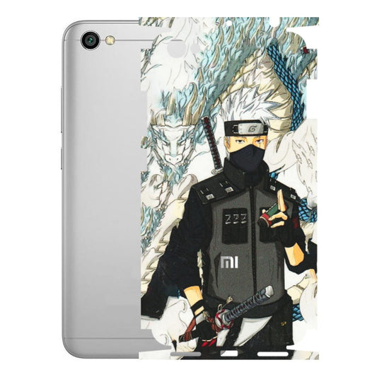 Xiaomi Redmi Phone Skins (All Models) - Kakashi Hatake Naruto Anime - 3D Embossed Finish (L-46) Redmi Y1 Lite