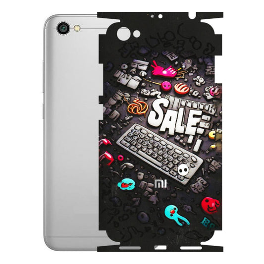 Xiaomi Redmi Phone Skins (All Models) - Gadgets Sale - 3D Embossed Finish (L-50) Redmi Y1 Lite