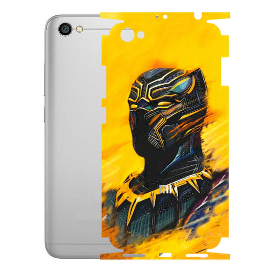Xiaomi Redmi Phone Skins (All Models) - Yellow Panther - 3D Embossed Finish (L-54) Redmi Y1 Lite