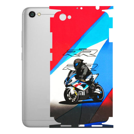 Xiaomi Redmi Phone Skins (All Models) - Bikers Love - 3D Embossed Finish (L-58) Redmi Y1 Lite