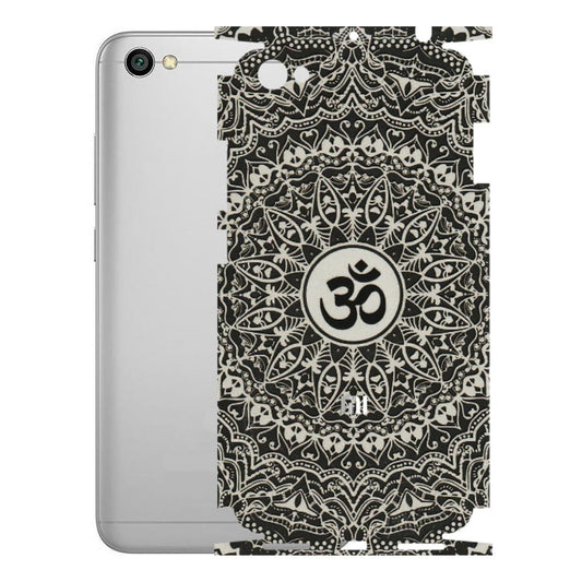 Xiaomi Redmi Phone Skins (All Models) - Aum Elegant Mandala - 3D Embossed Finish (L-62) Redmi Y1 Lite