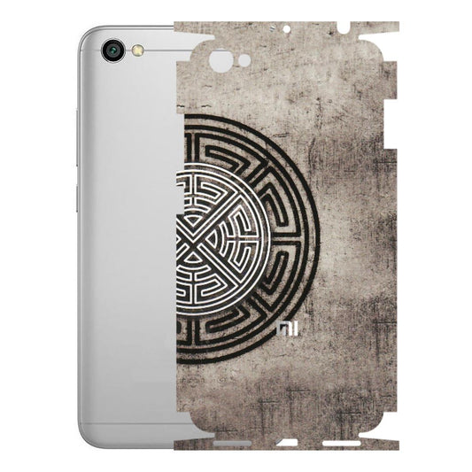 Xiaomi Redmi Phone Skins (All Models) - Mysterious Circular Design - 3D Embossed Finish (L-63) Redmi Y1 Lite