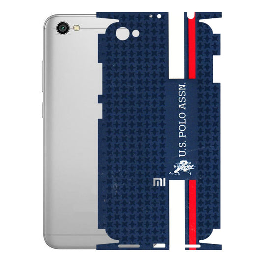Xiaomi Redmi Phone Skins (All Models) - US POLO Designer Brand - 3D Embossed Finish (L-65) Redmi Y1 Lite