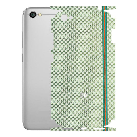 Xiaomi Redmi Phone Skins (All Models) - Gucci Fabric Pattern - 3D Embossed Finish (L-73) Redmi Y1 Lite