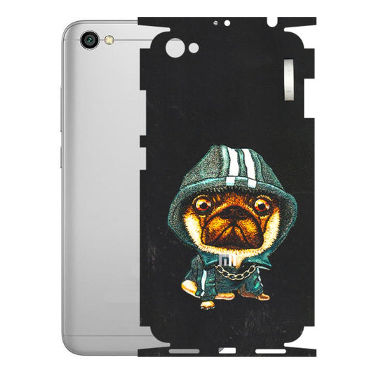 Xiaomi Redmi Phone Skins (All Models) - Puppy N Hoodie - 3D Embossed Finish (L-90) Redmi Y1 Lite