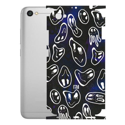 Xiaomi Redmi Phone Skins (All Models) - Distorted Smileys - 3D Embossed Finish (L-92) Redmi Y1 Lite