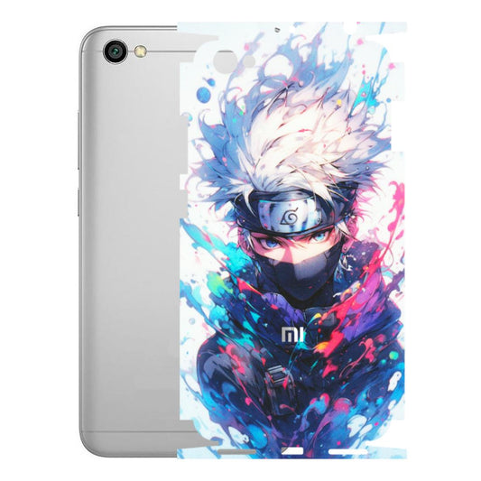 Xiaomi Redmi Phone Skins (All Models) - Naruto Face Mask - Matte Finish (M-03) Redmi Y1 Lite