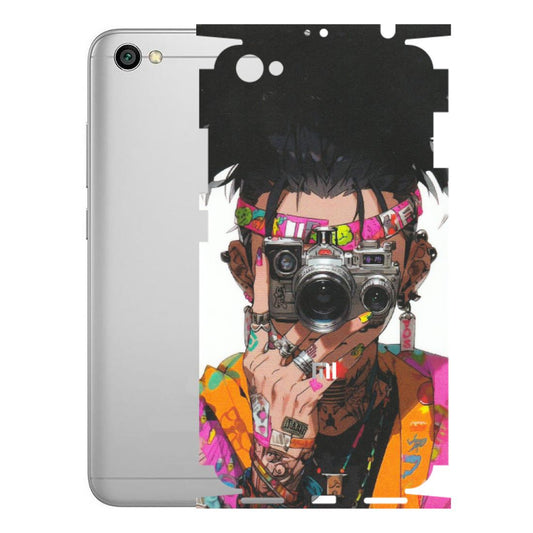 Xiaomi Redmi Phone Skins (All Models) - Camera Lover Girl - Matte Finish (M-09) Redmi Y1 Lite