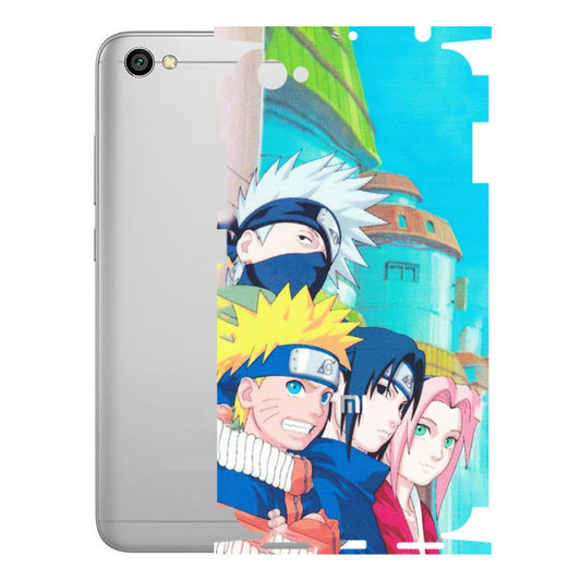Xiaomi Redmi Phone Skins (All Models) - Team Minato And Kakashi - Matte Finish (M-101) Redmi Y1 Lite