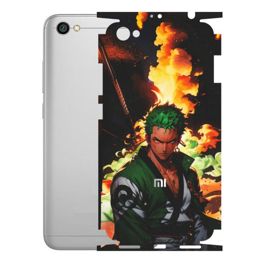 Xiaomi Redmi Phone Skins (All Models) - Roronoa Zoro - Matte Finish (M-102) Redmi Y1 Lite