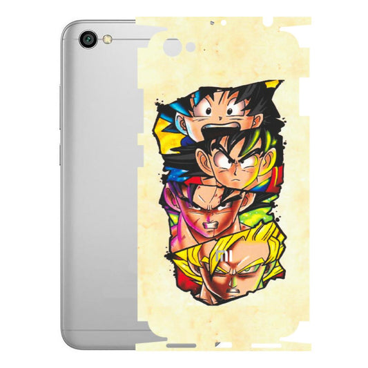 Xiaomi Redmi Phone Skins (All Models) - Angry Multi Anime - Matte Finish (M-113) Redmi Y1 Lite